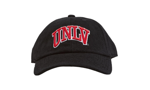 NCAA Terry Cloth Strapback Cap "UNLV Rebels - Black" HLUX4525 LVEYYPPPBLCK