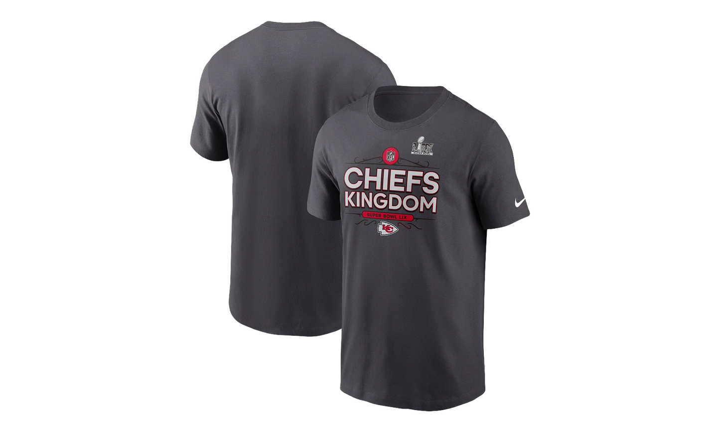 Kansas City Chiefs Super Bowl Lix Local T-Shirt GS "Anthracite" 9Z1B7NFPPER9CH