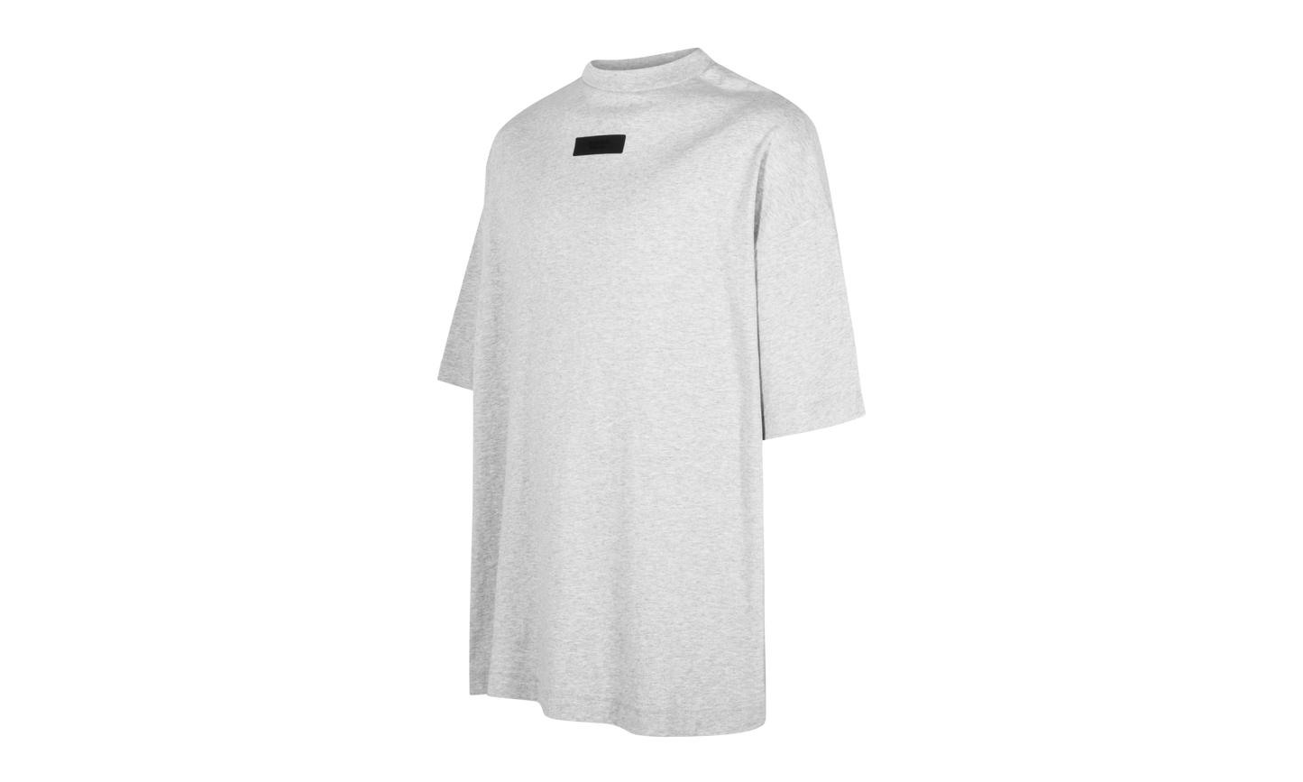 TAB CREWNECK TEE "LIGHT HEATHER GREY" 125SP244196F