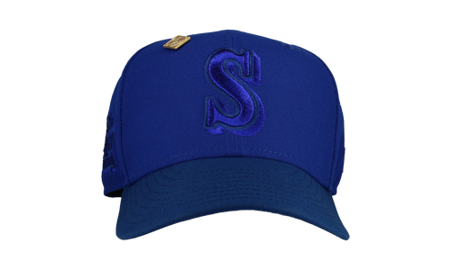 59FIFTY Seattle Mariners 20th Anniversary Fitted Hat "Blueberry Metallic" NE370