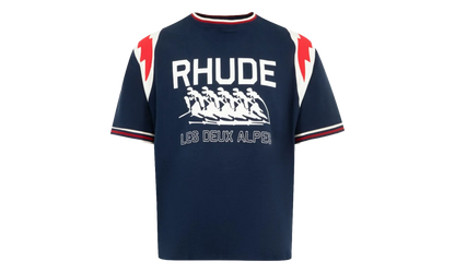 Lighting Ringer Tee "Navy / Off White / Red" RHPF24TT190122309