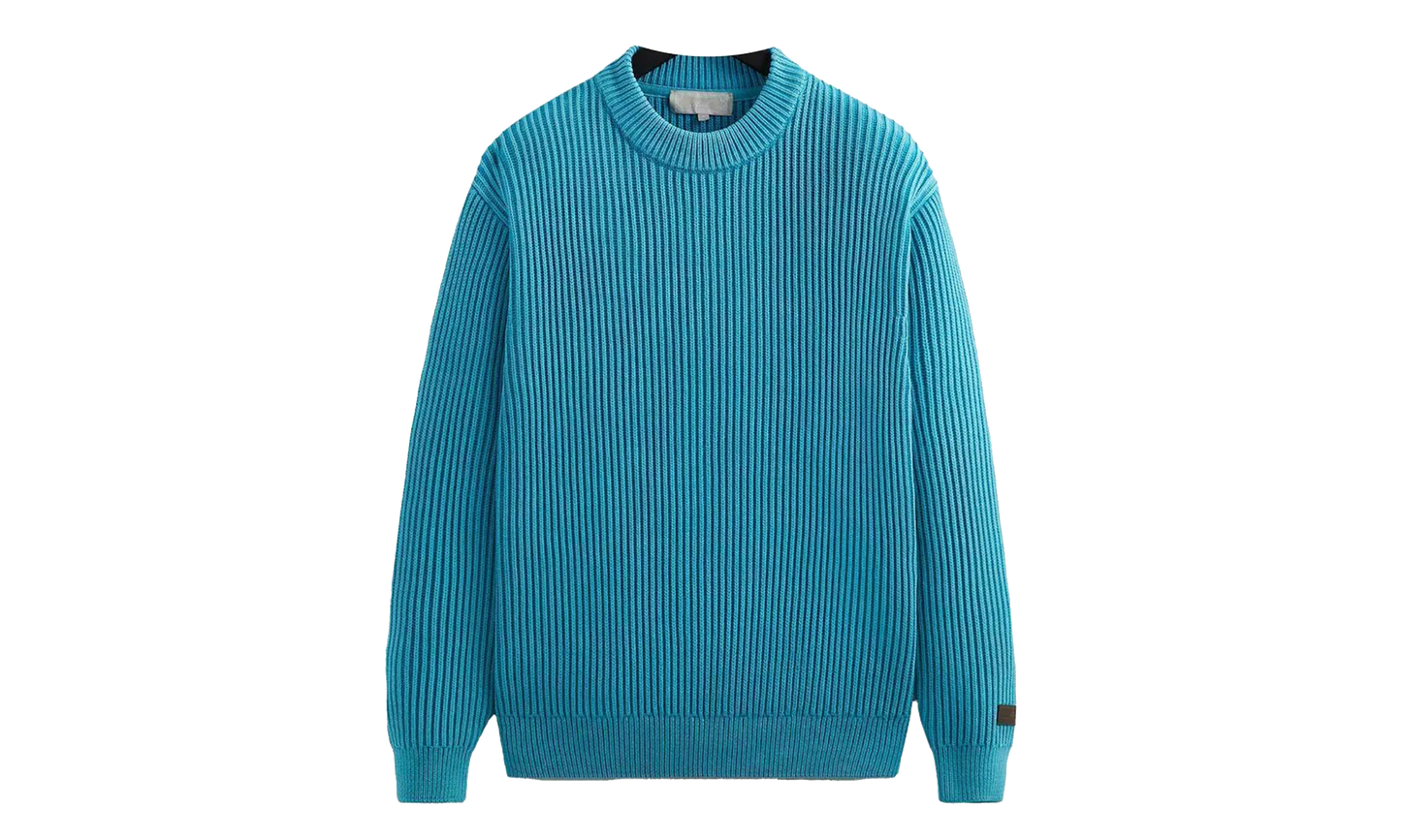 Garment Dyed Meyer Knit Crewneck "Fresco" KITH76