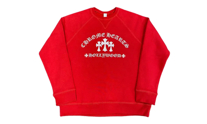 Triple Cross Hollywood Crewneck "Red" CHRM0736