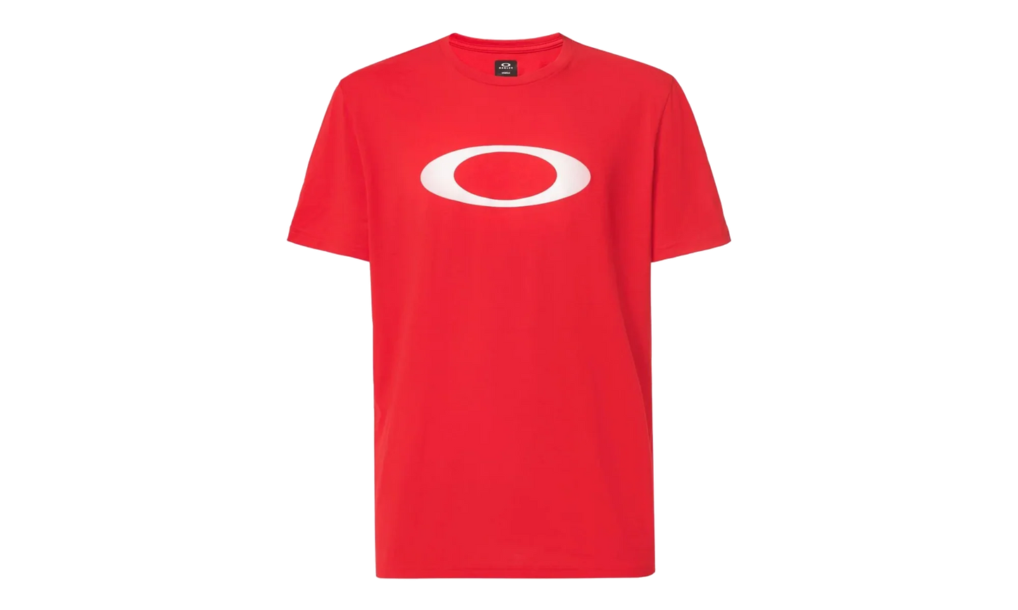O-Bold Ellipse T-Shirt "Red Line / White" 457132 9AX
