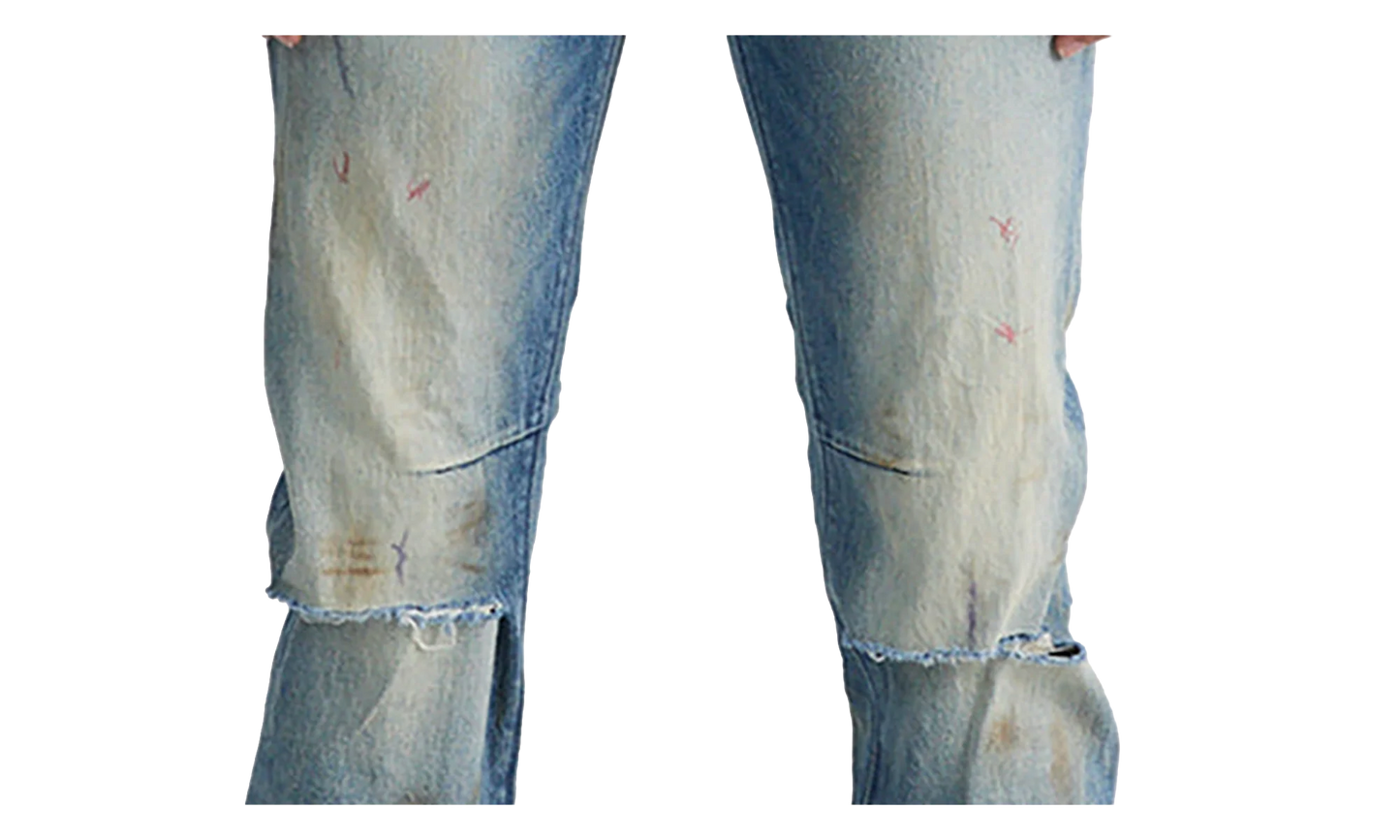 Olivier Stacked Jeans "Muddy Sky" MLFQD1070 B1838MDSKY