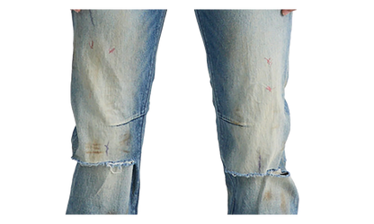 Olivier Stacked Jeans "Muddy Sky" MLFQD1070 B1838MDSKY
