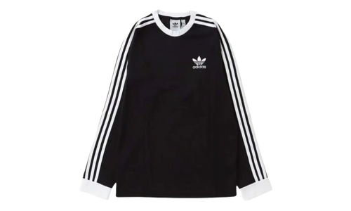 Adicolor Classics 3-Stripes Long Sleeve Tee "Black" IA4877
