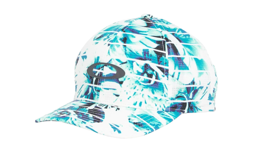 Azalea Fitted Hat "Floral Print Emerald" FOS901081 9FT