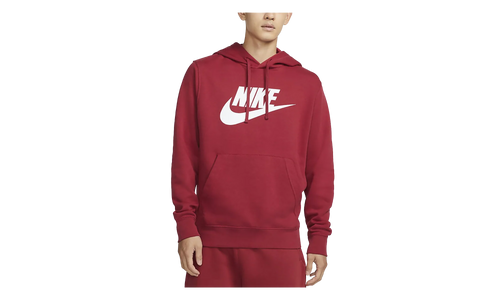 Sportswear Club Fleece Hoodie "University Red / White" BV2973 657