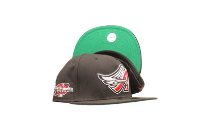 59Fifty MLB Anaheim Angels 2002 World Series Fitted Hat "Black" 70631996
