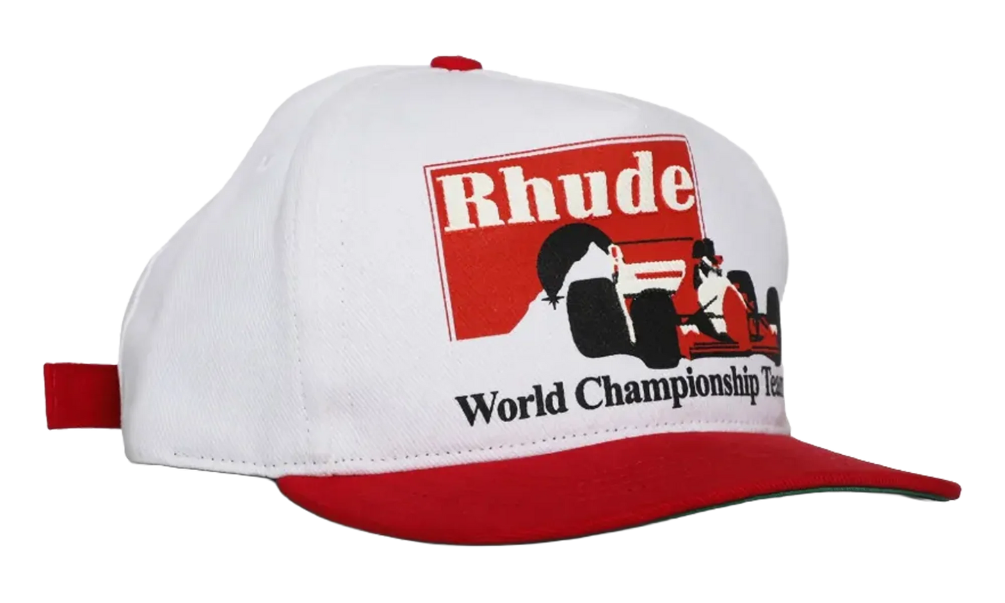 Trophy Racing Hat "White / Red" RHFW25HA03851