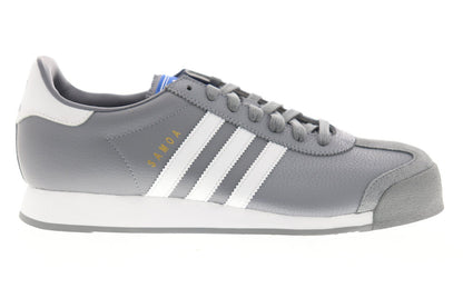 Samoa EG1576 Mens Gray Low Top Lace Up Lifestyle Sneakers Shoes