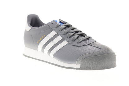 Samoa EG1576 Mens Gray Low Top Lace Up Lifestyle Sneakers Shoes