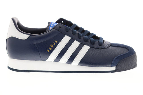 Samoa EG1577 Mens Blue Low Top Lace Up Lifestyle Sneakers Shoes