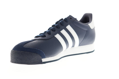 Samoa EG1577 Mens Blue Low Top Lace Up Lifestyle Sneakers Shoes