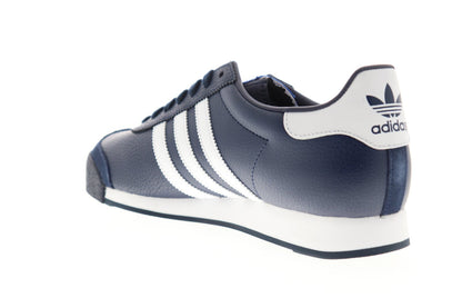 Samoa EG1577 Mens Blue Low Top Lace Up Lifestyle Sneakers Shoes