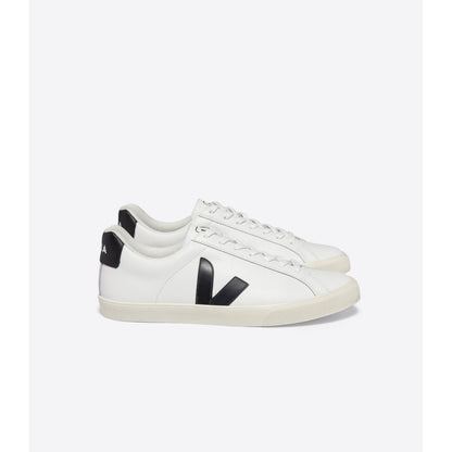 Women's Esplar Leather Sneaker in White Black