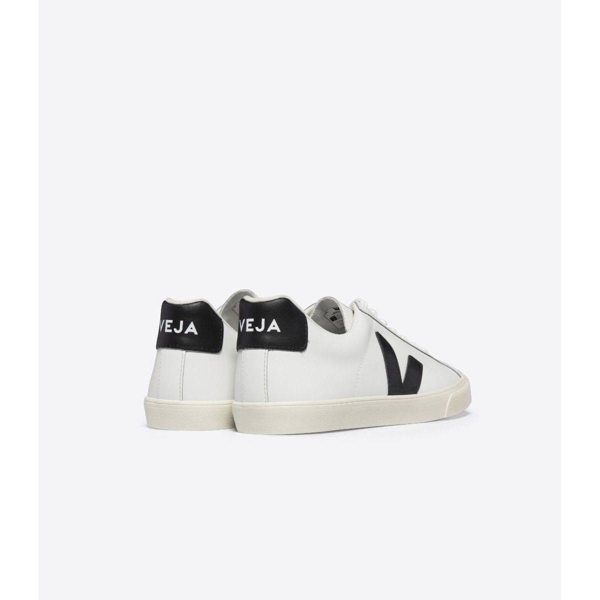Women's Esplar Leather Sneaker in White Black