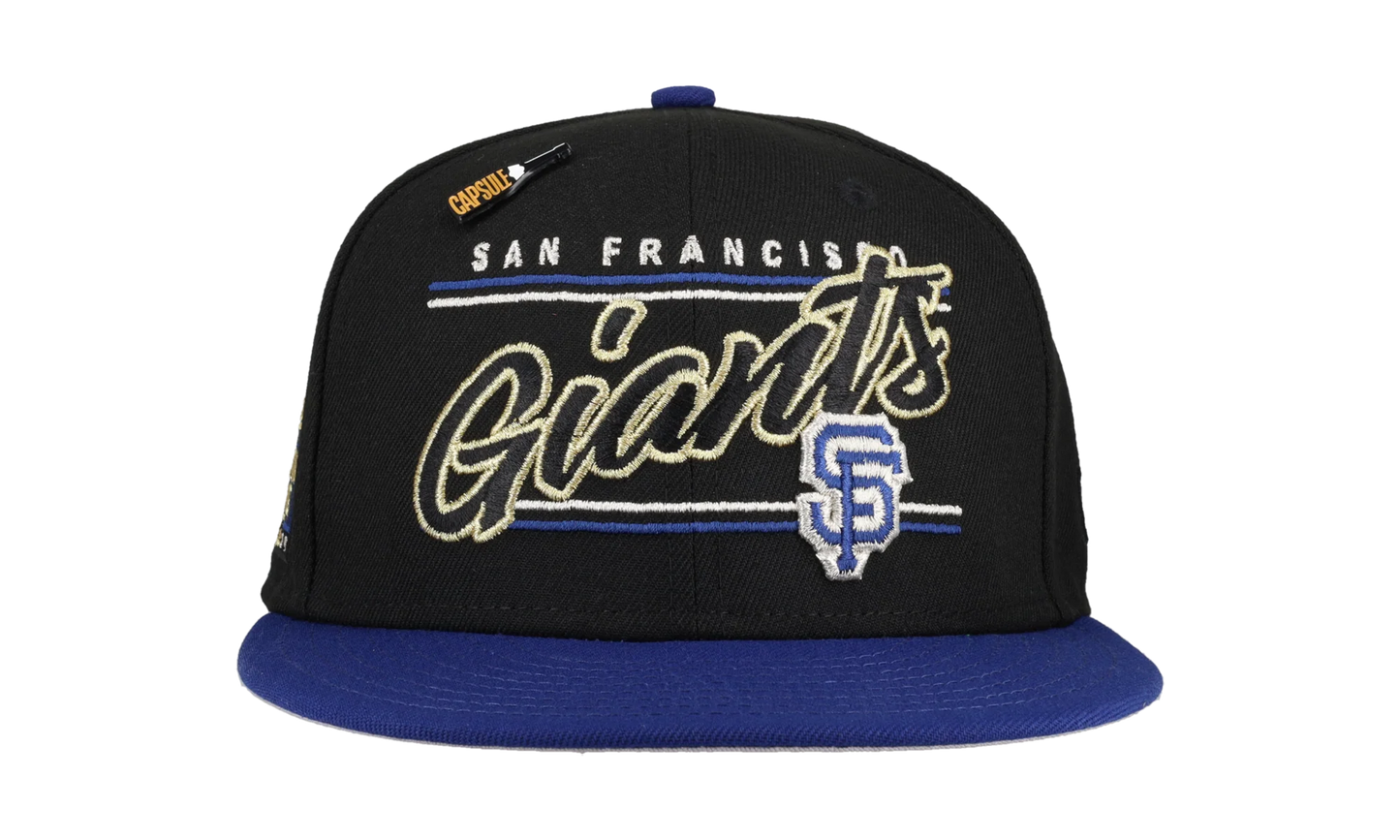 59FIFTY San Francisco Giants New Years Collection 2007 All Star Game Fitted Hat "Black / Grey" 123451295107