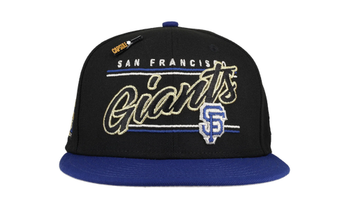 59FIFTY San Francisco Giants New Years Collection 2007 All Star Game Fitted Hat "Black / Grey" 123451295107