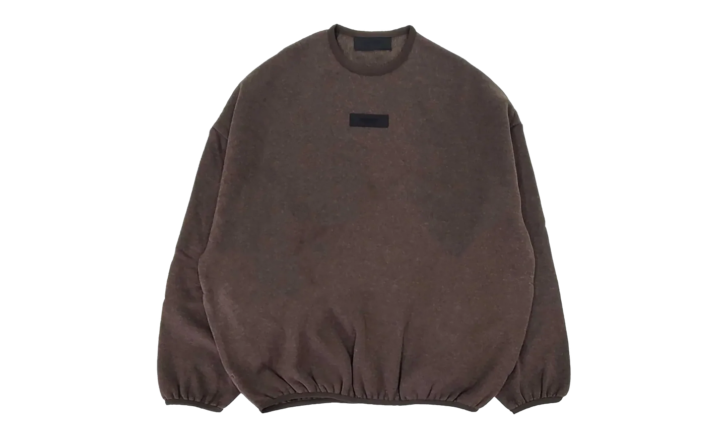 Logo Crewneck Sweatshirt "Heather Wood" 192SU244682F