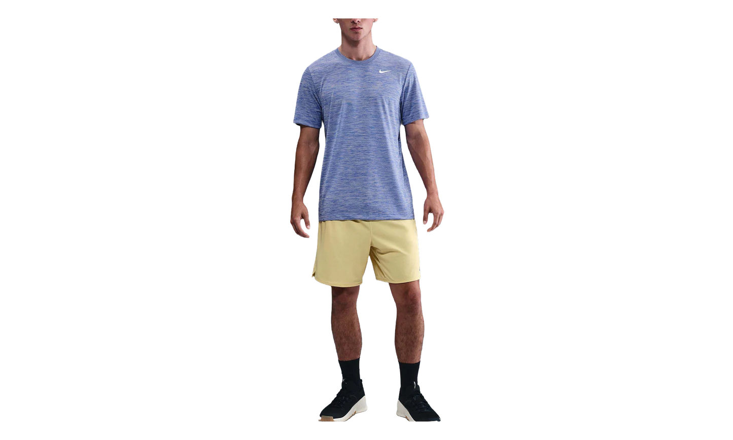 Dri-Fit Legend Veneer Short Sleeve Shirt "Comet Blue" FQ3808 480