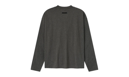 Embroidered Classic Fit Long-Sleeve "Charcoal Heather" 125HO254201F
