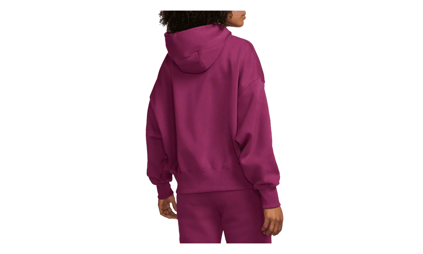 Sportswear Phoenix Fleece Oversized Hoodie WMNS "Rosewood / Sail" DQ5858 653