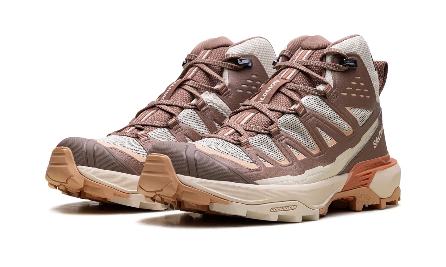 X Ultra 360 Edge Mid Gore-Tex WMNS "Shortbread / Raw Umber / Prairie Sunset" L4746270022