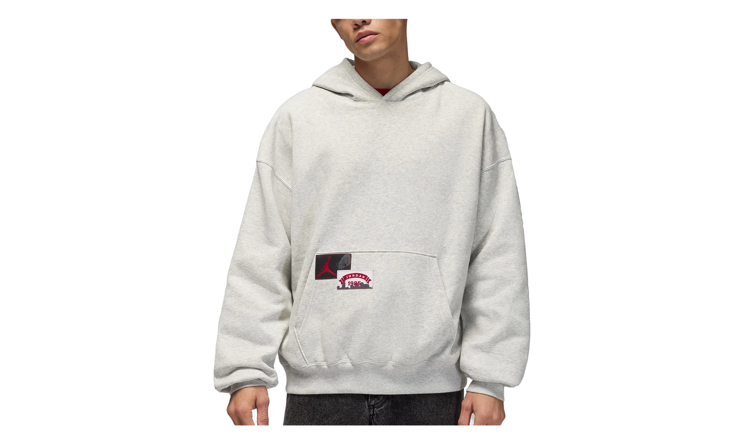 Jordan Brooklyn Oversize Pullover Hoodie "Grey Heather" IM7943 050