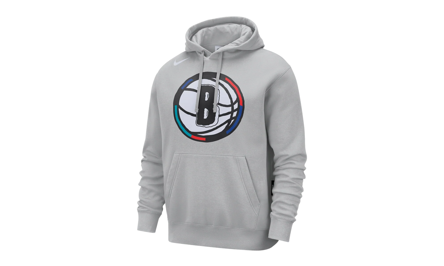Kaws X NBA Brooklyn Nets City Edition Hoodie "Black" FB4812 070