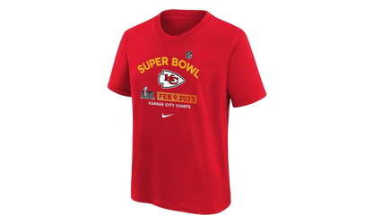 Chiefs Super Bowl Lix Authentic T-Shirt GS "Red" 9Z1B7NFPQER9CH