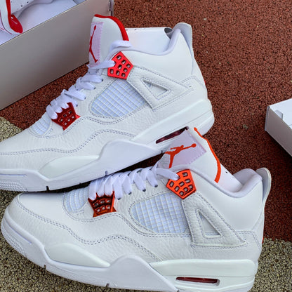4 Retro Metallic Red