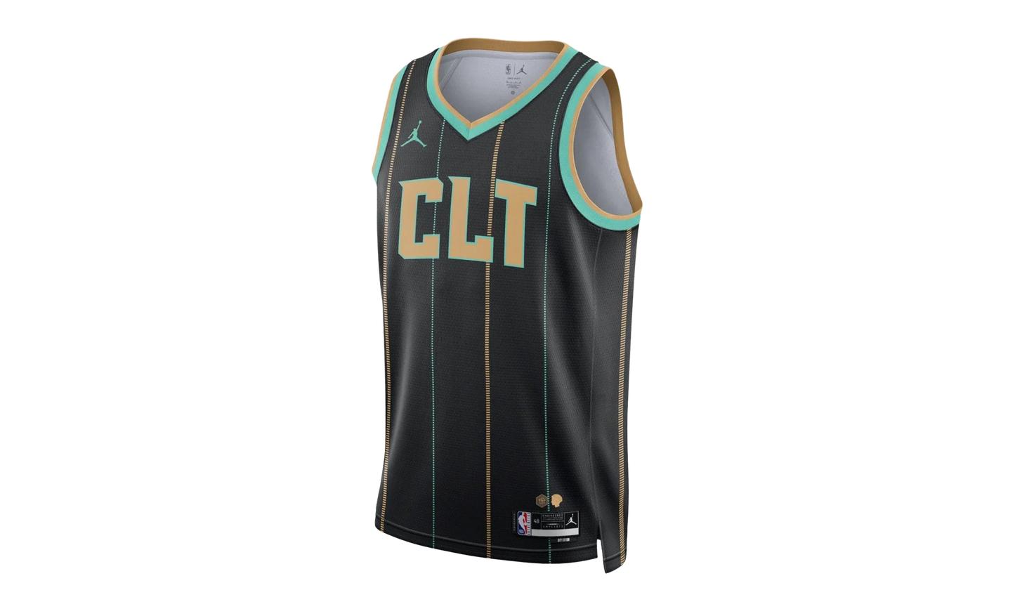 NBA Charlotte Hornets City Swingman Jersey 2022-23 "Black" DO9621 010