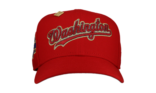 59FIFTY Washington Nationals 2018 ASG Fitted Hat "Red / Metallic" 123451300995