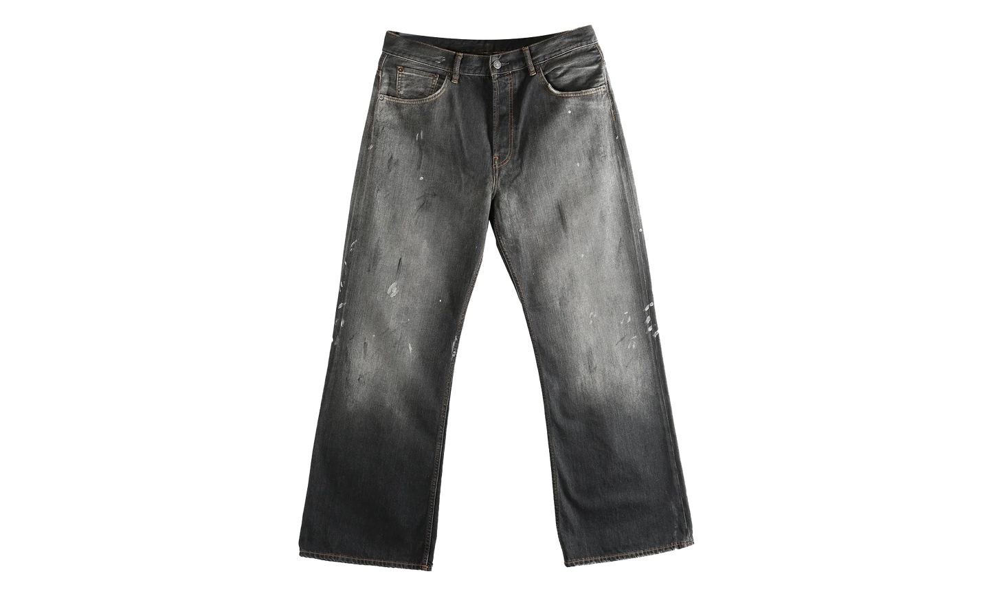 2021M Regular Fit Jeans "Black" ACNE STUDIOS 2021M BLACK TRAFALGAR BLACK