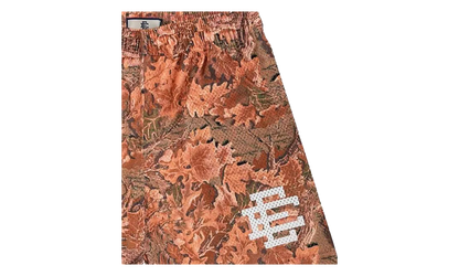 EE Basic Shorts "Orange / Leafy Camo" EE179