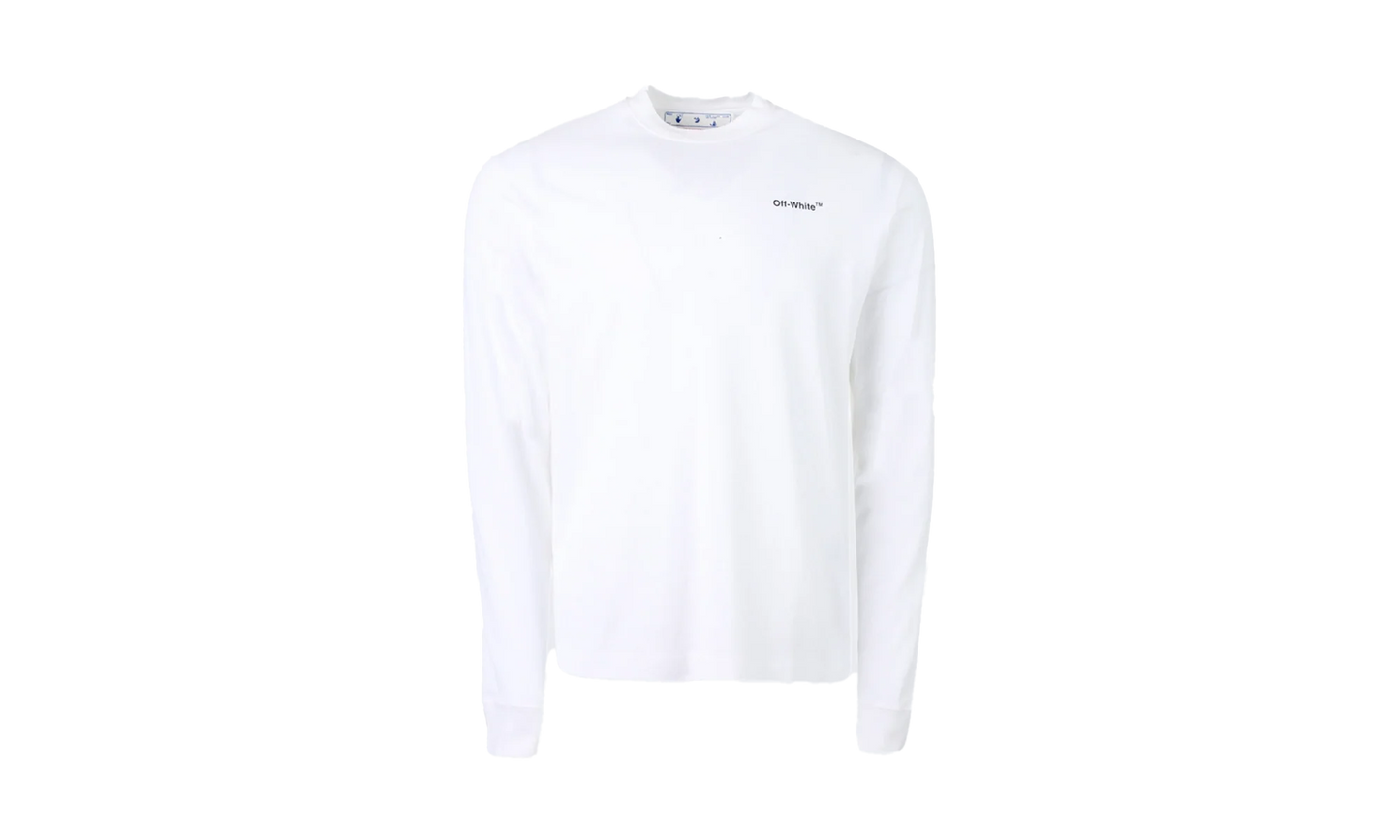 Caravag Arrow Skate Long-Sleeve Tee "White" OMAB064C99JER0030110