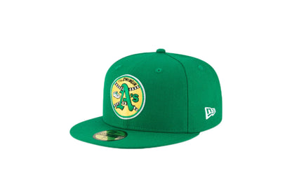 59Fifty MLB Oakland Athletics 1971 Cooperstown Fitted Hat "Green" 11590962