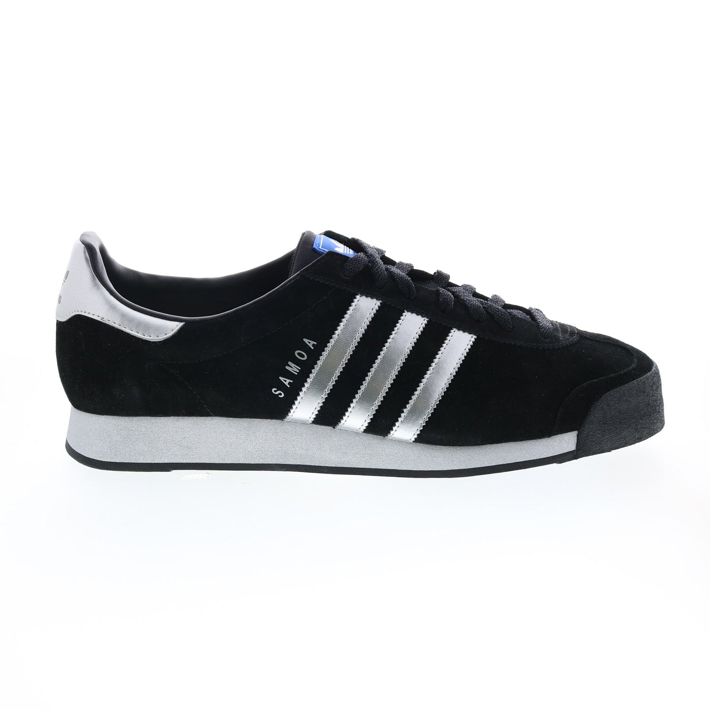 Samoa F37210 Mens Black Synthetic Lace Up Lifestyle Sneakers Shoes