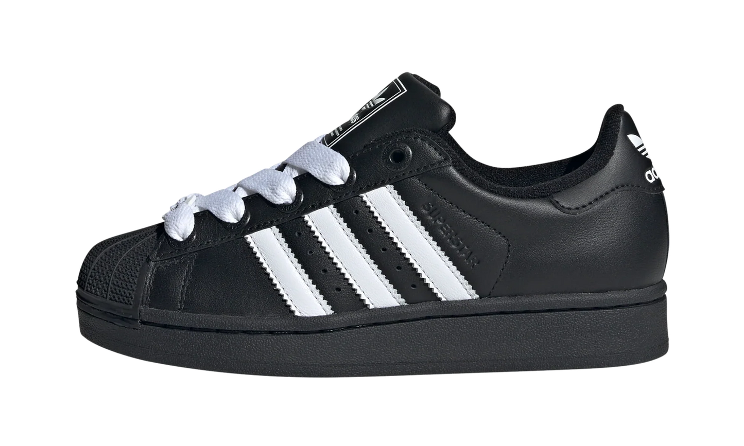 Superstar II GS "Core Black Cloud White" JI0216