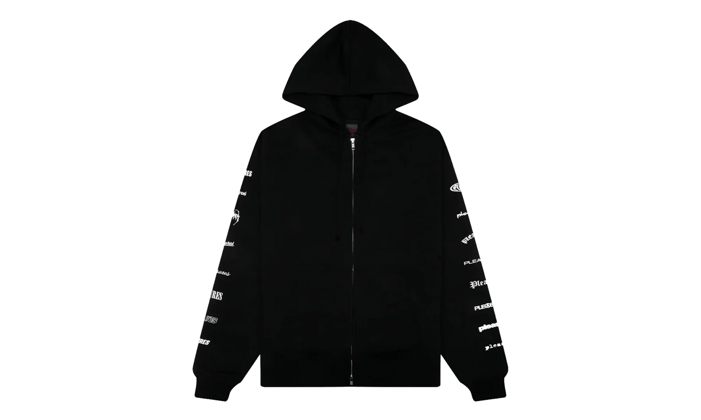 Woodmark Zip Hoodie "Black" P26SP070 BLCK
