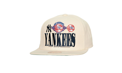 MLB Cooperstown Reframe Retro Snapback Cap "New York Yankees - Off White" HHSS6661 NYYYYPPPOFWH