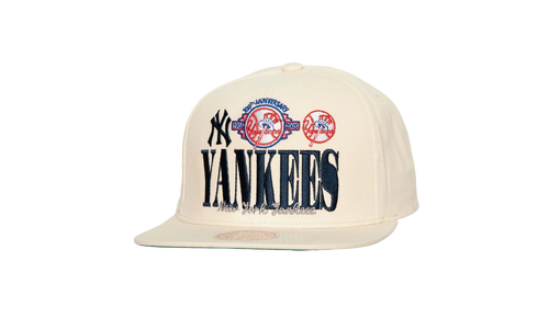 MLB Cooperstown Reframe Retro Snapback Cap "New York Yankees - Off White" HHSS6661 NYYYYPPPOFWH