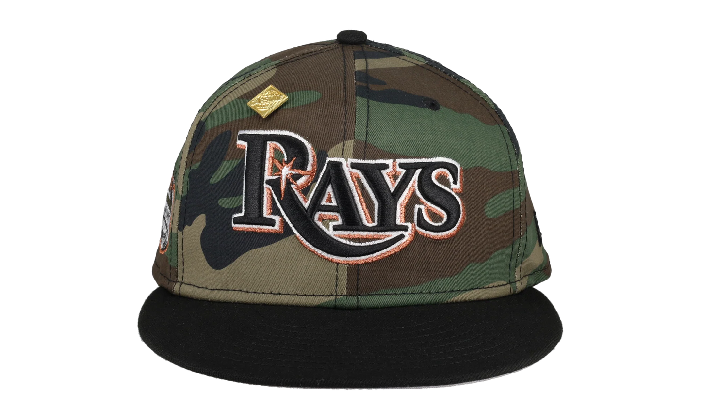 59FIFTY Tampa Bay Rays 2008 All Star Game Patch Fitted Hat "Camo" NE386