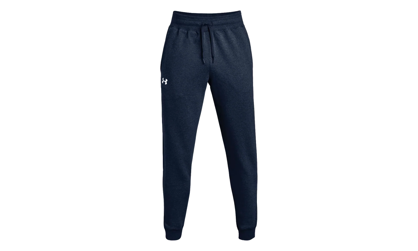 Hustle Fleece Joggers "Midnight Navy Light Heather / White" 1317455 411