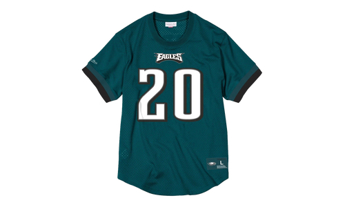 NFL Name & Number Mesh Brian Dawkins Crew Neck Shirt "2003 Philadelphia Eagles - Dark Teal" NNMPMG18061 PEADKTL03BDA