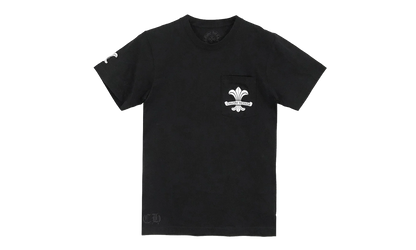 Fleur Scroll Logo Tee "Black" CHRM0763