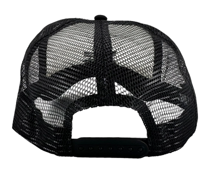 3D Logo Trucker Hat "Black / White" SMA32 1BW