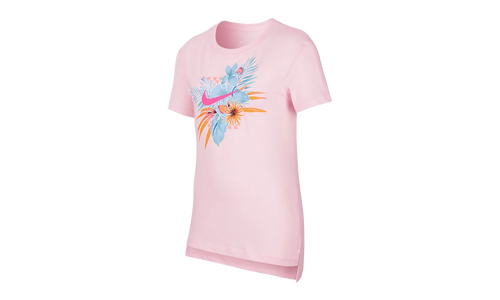 Sportswear Foliage Futura Graphic Tee GS "Pink / Multicolor" BQ0988 663